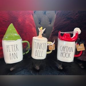 Rae Dunn Peter Pan Disney Set